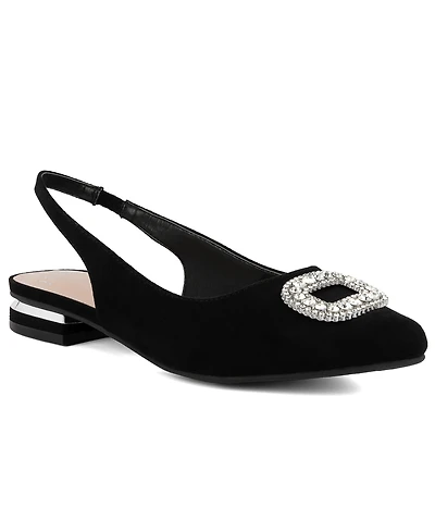 Jones New York Women's Quarry Pointed Toe Slingback Flats