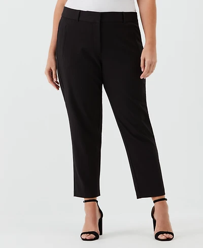 Rafaella Plus Straight Leg Ankle Pants