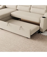 Streamdale Convertible Sofa Bed with Storage
