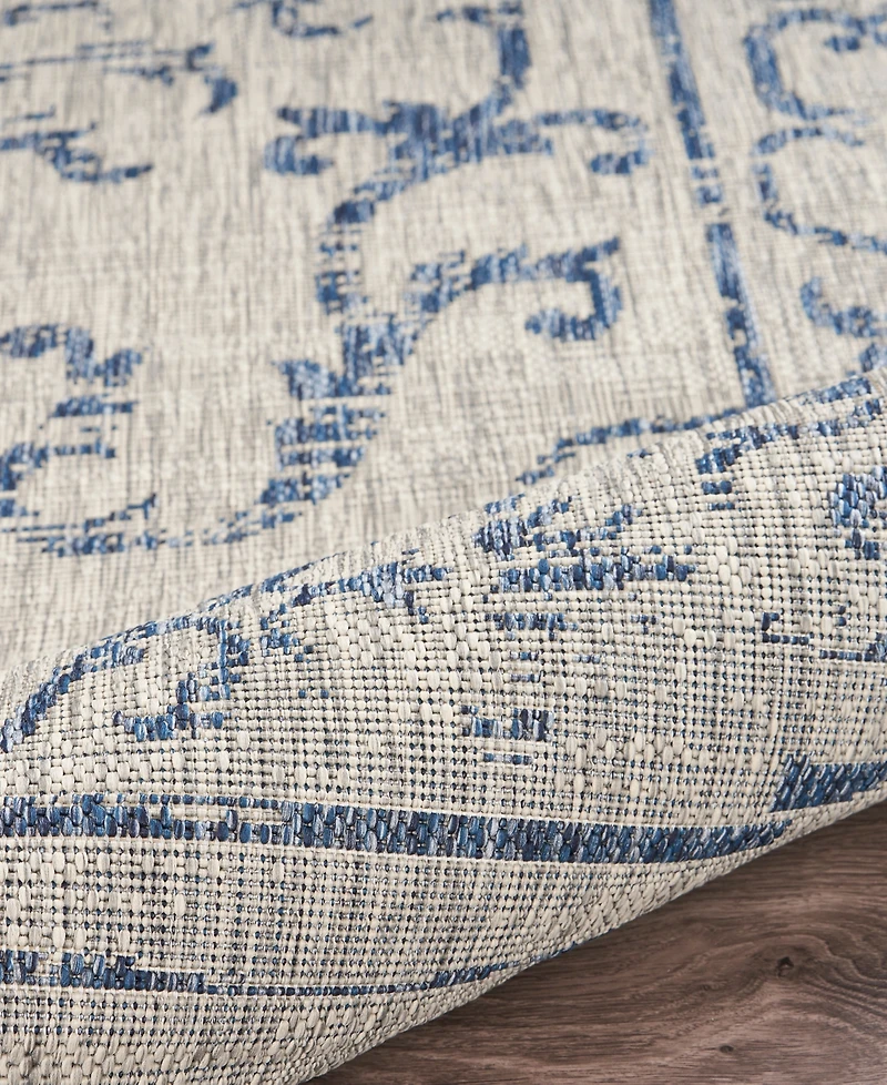 Lr Home Sunny Sunsh-249 7'9" x 9'9" Outdoor Area Rug