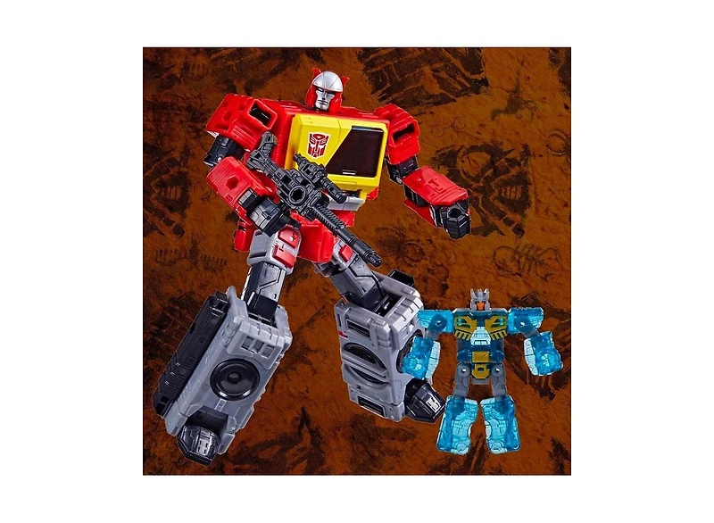 Transformers Wfc-K44 Blaster and Eject Voyager Class Generations War for Cybertron Kingdom Chapter
