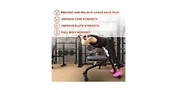 LifePro Roman Chair Hyperextension Bench – Adjustable, Foldable Glute & Lower Back Machine