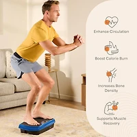 LifePro Vibration Plate with Magnetic Acupoints – Full Body Workout & Lymphatic Drainage Machine