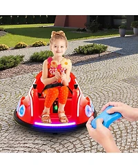Hongge 12V Electric Ride-On Car with Remote Control and Flashing Led Lights