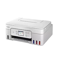 Canon MegaTank Pixma G3290 Wireless 3 In 1 White Printer with Lcd Touchscreen