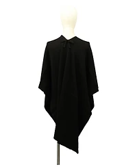 Kate Spade New York Women's Bow Rib Ruana Wrap