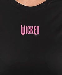 Hybrid Apparel Plus Wicked Pink Logo Graphic Pullover T-Shirt