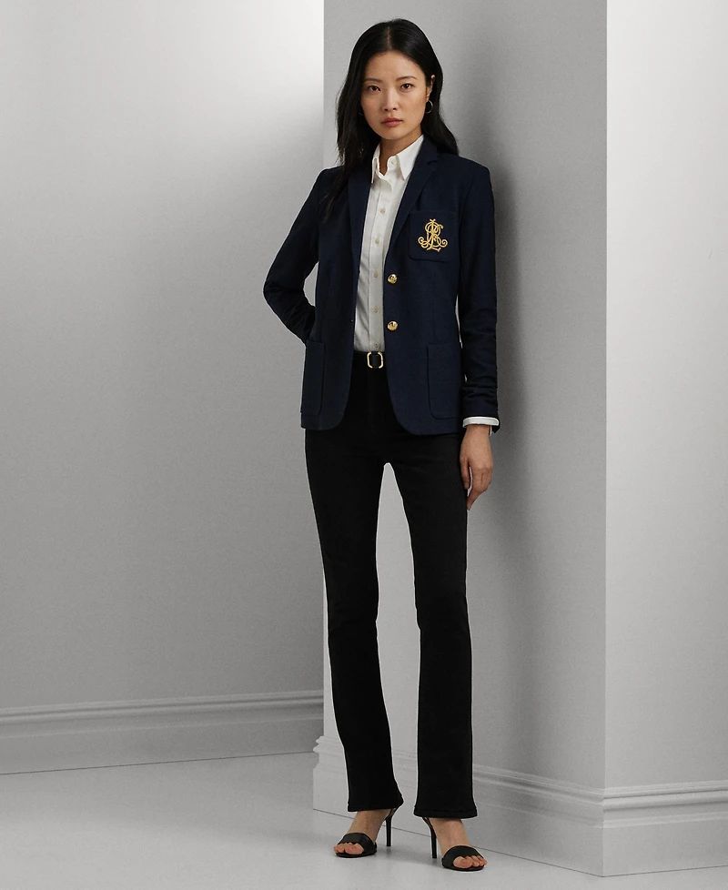 Lauren Ralph Petite Bullion Jacquard Blazer