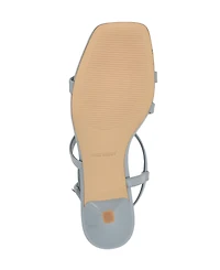 Nine West Women's Hanni Strappy Square Toe Kitten Heel Sandals