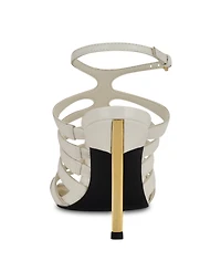 Nine West Women's Saleen Caged Stiletto Sandals