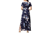 Kiyonna Women's Vienna Kimono Sleeve Long Maxi Dress