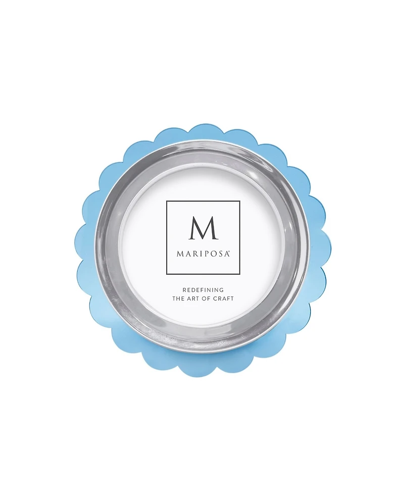 Mariposa Scallop Round Frame