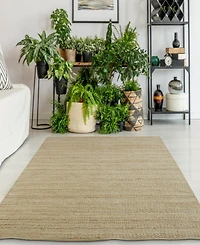 Lr Home Nancy Natur-390 5' x 7'9" Area Rug