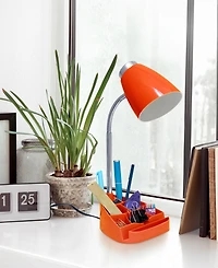 Creekwood Home 18.5" Flexible Gooseneck Organizer Desk Lamp