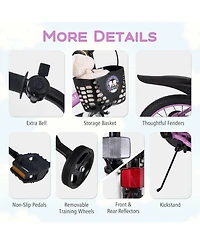 Hongge 16/18 Inch Kids Bike for 4-8 Years Old Sport Bicycle with Adjustable Handlebar and Saddle