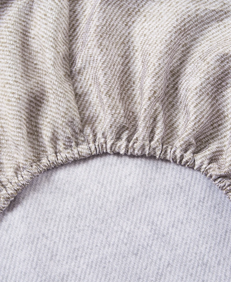 Closeout! Boss Home by Hugo Boss Carlow 300 Thread Count Cotton Sateen Fitted Sheet, King