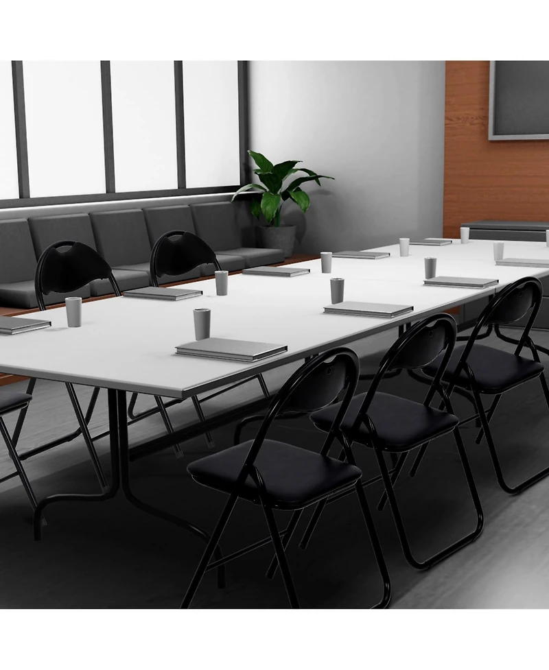 Gaomon Folding Chairs with Padded Seats