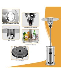 Givimo 48000 Btu Patio Heater with Simple Ignition System