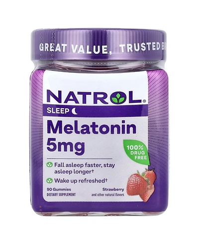 Natrol Melatonin Strawberry 5 mg