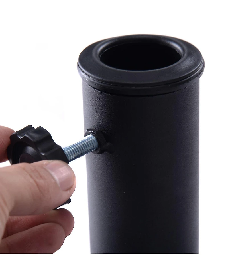 Skonyon 20 inch Outdoor Patio Half Round Umbrella Base