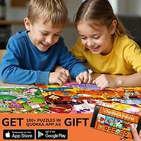 Quokka 4x48 Pcs Puzzles Educational Preschool Toy for Kids 4-6 Ages