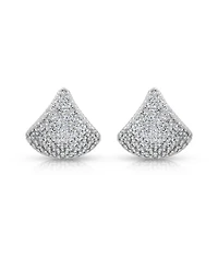 Ettika Pave Encrusted Huggies Hoops Earrings