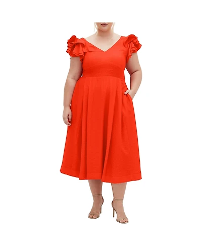 City Chic Plus Carla Dress