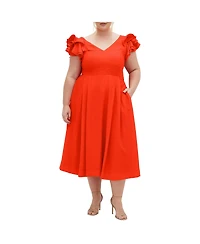 City Chic Plus Carla Dress