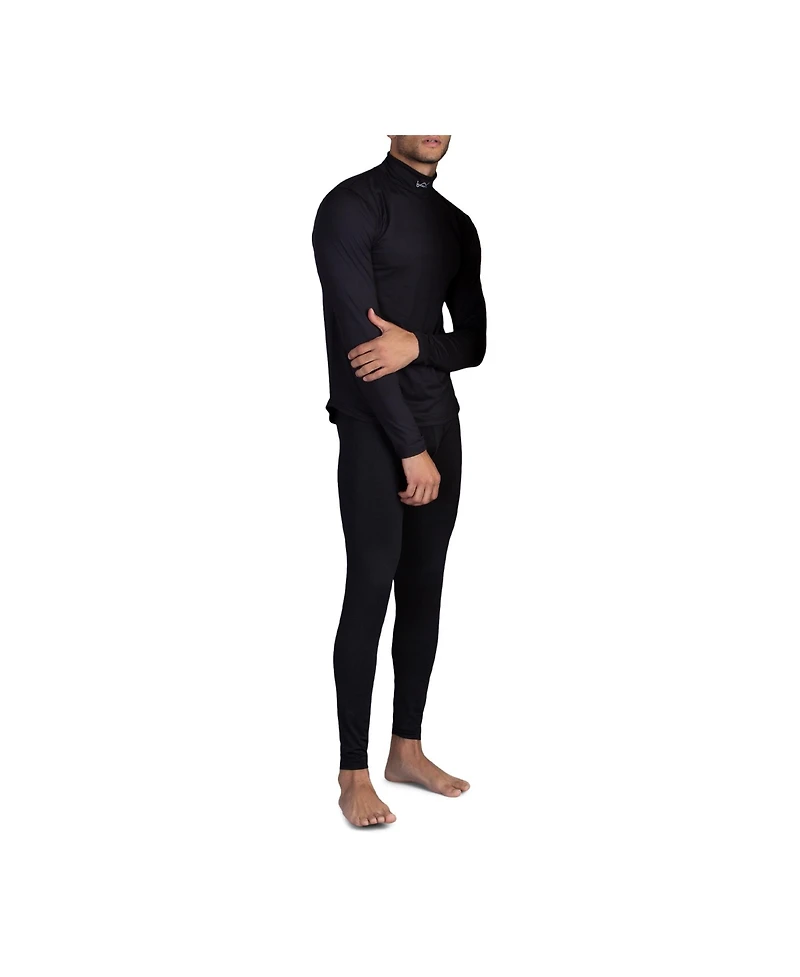 Watson'S Men's Performance Long Sleeve Thermal Mock