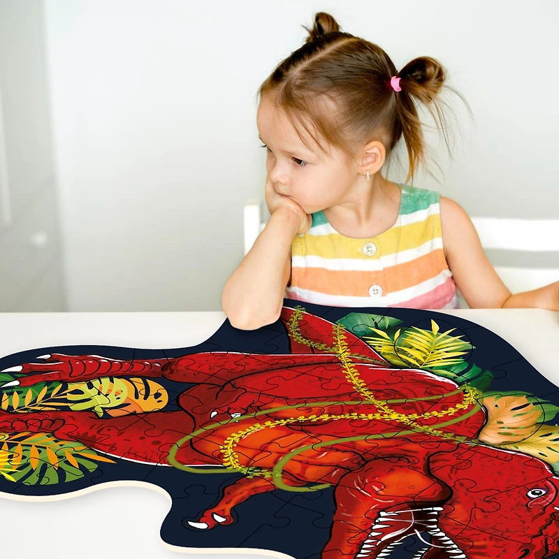 Quokka 2x3 Feet Giant Shaped Glitter Floor Puzzles for Kids Ages 3-5