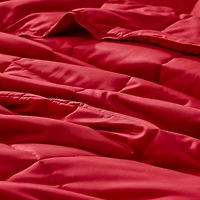 Menopleasing - Coma Inducer Oversized Cooling Comforter Set - Barbados Cherry
