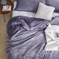 Coma Inducer Oversized Comforter Set - The Original Plush - Lavender Dusk