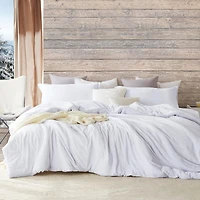 Coma Inducer Oversized Comforter Set - The Original Plush - Pearl White