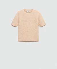 Mango Women's Short Sleeve Sweater