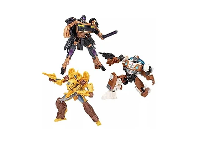 Transformers Jungle Mission 3-Pack Deluxe Class Generations Buzzworthy Bumblebee