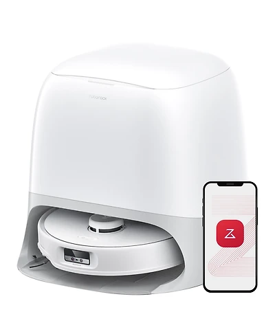 Roborock Qrevo Curv Robot Vacuum and Mop with Intelligent Dirt Detection, 18,500Pa Suction, Zero-Tangling, DuoDivide Main Brush, FlexiArm Arc Side Bru