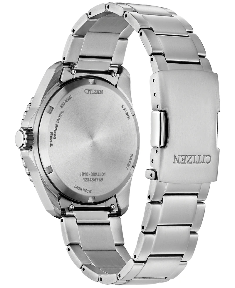 Citizen Eco-Drive Men's Brycen Super Titanium Bracelet Watch 41mm