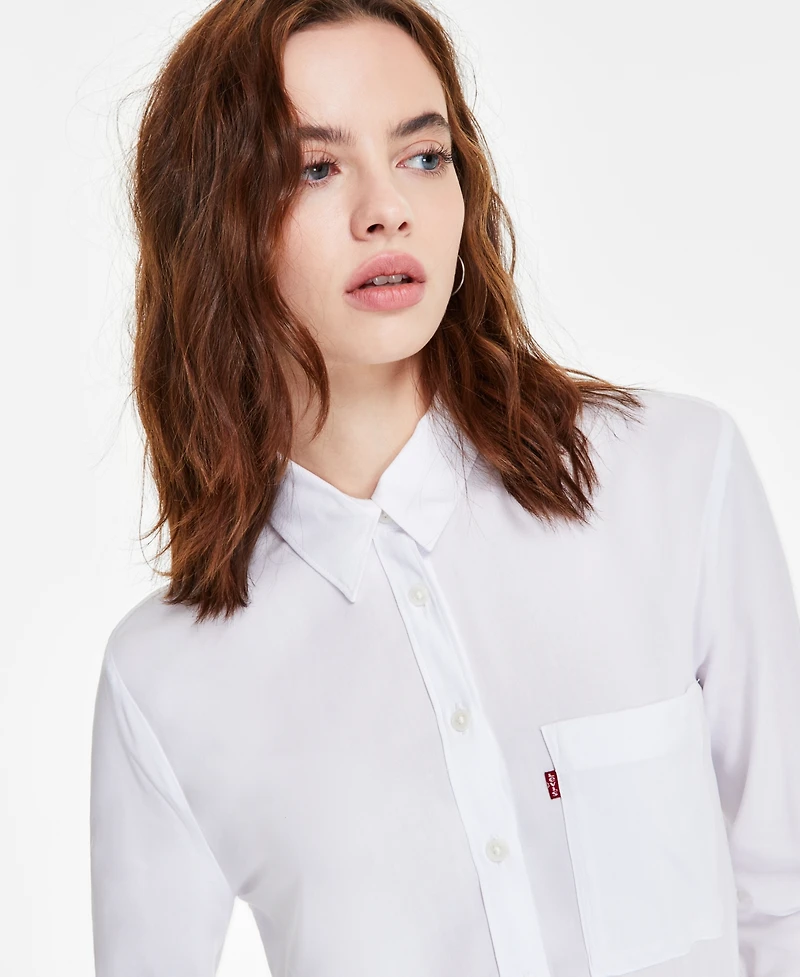 Levi's Women's Darlene Collared Button-Front Shirt