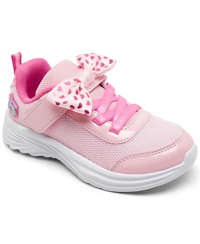 Skechers Toddler Girls Dreamy Dancer - Xtra Bow Fastening Strap Casual Sneakers from Finish Line