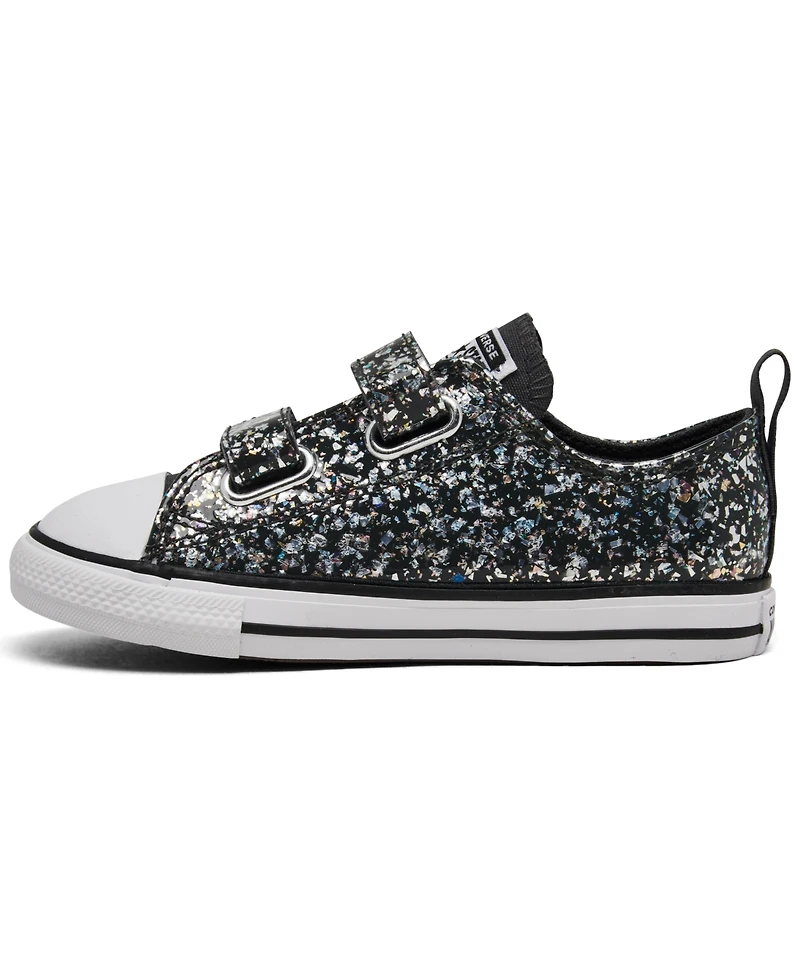 Converse Toddler Girls Chuck Taylor All Star Glitter Easy-On Casual Sneakers from Finish Line