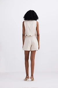 Reistor Women's Cotton Tweed Skort