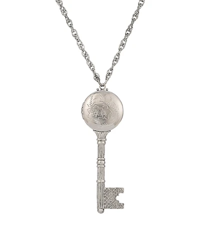 2028 Key Locket Pendant Necklace