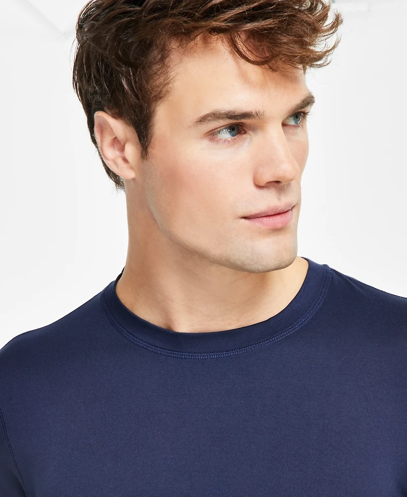 Perry Ellis Portfolio Men's Deluxe Touch Knit Crewneck Shirt