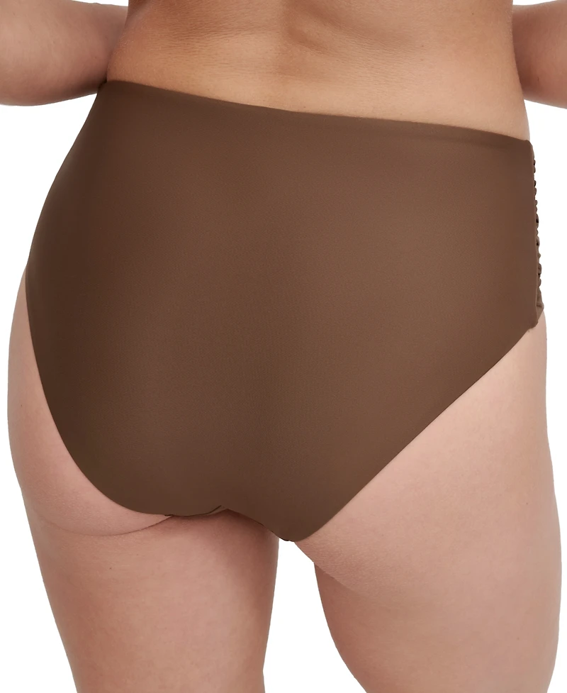 Dkny Women's High-Waist Side-Shirred Bikini Bottoms