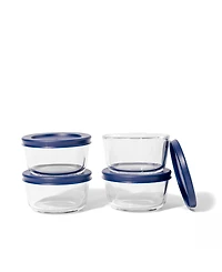 Dura Living -Piece Cup Round Food Storage and Meal Prep Container Set