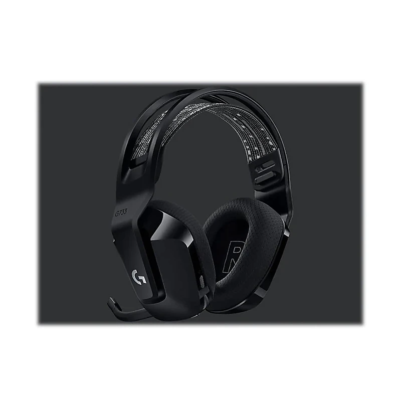 Logitech G Series G733 Black Wireless Over-the-Ear Gaming Headset