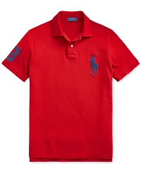 Polo Ralph Lauren Men's Big Pony Custom Slim Fit Mesh
