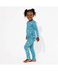 Bellabu Bear Girls Enchanted Unicorn Set of 2 Piece Pajamas