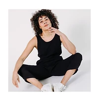 Poplinen Plus Jameela Cotton Jumpsuit