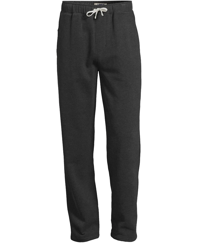 Lands' End Men's Serious Sweats Wide Leg Pant